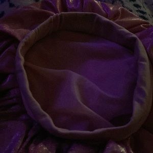 The pink gliter bonnet